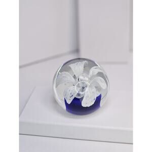 Vintage Round Paperweight